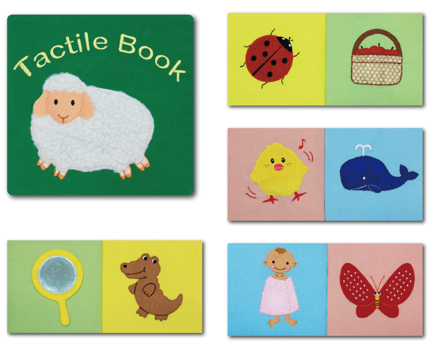 經典刺繡布書系列